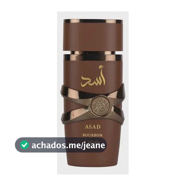 Perfume Árabe Masculino Asad Bourbon Lattafa Eau De Parfum 100ml