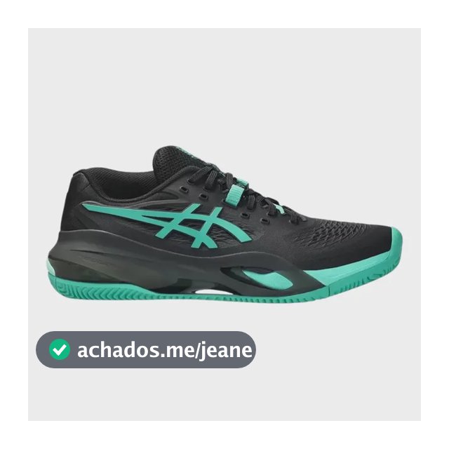Tênis Asics Gel-resolution X Saibro Masculino - Preto/verde