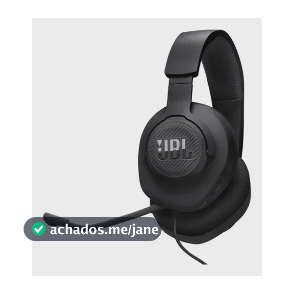 Fone de Ouvido JBL Quantum 100M2 Gamer Over-ear com Microfone Removível para PS4 e PS5