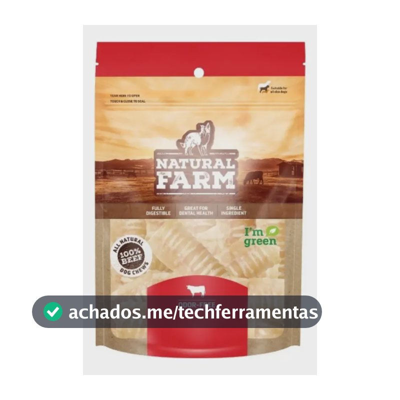 Pacote 12 Unidades Traqueia Bovina Natural Petisco Cachorro