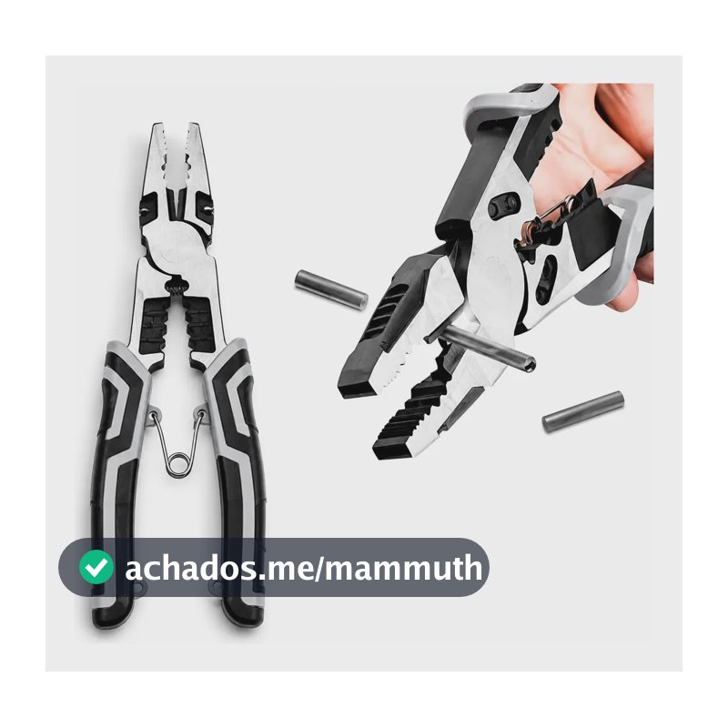 Alicate Universal Titanium Descascador Crimpador  Ultra Fort