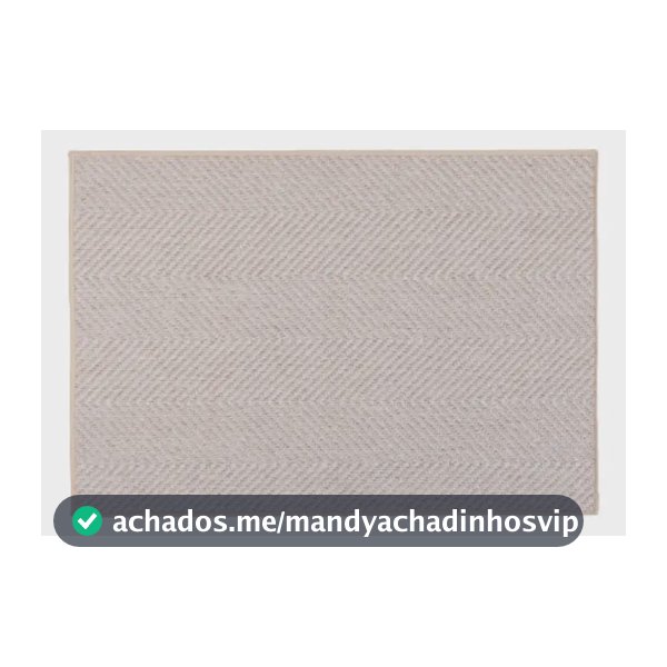 Tapete De Cozinha Antiderrapante Missoni 45 Cm X 65cm Comprimento 65 Cm Cor Marfim