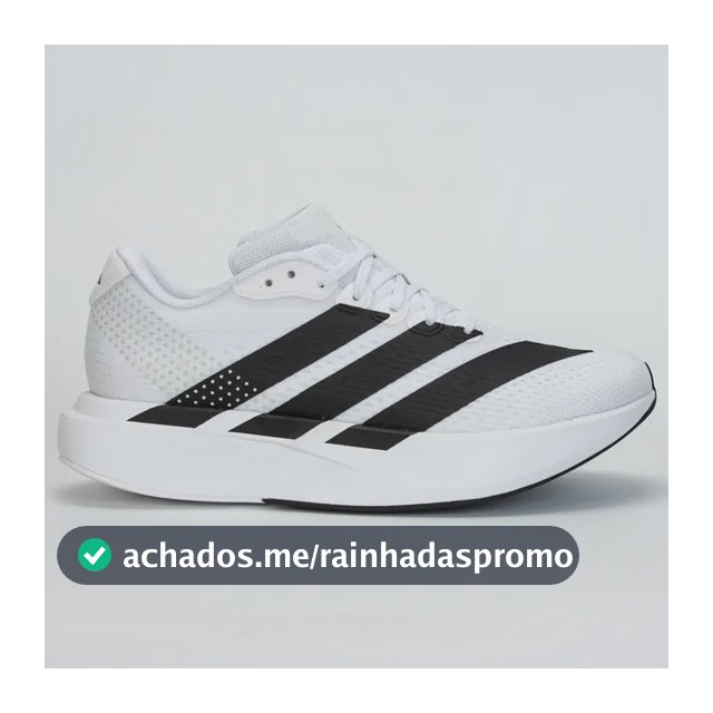Tênis adidas Adizero Pacer Feminino Branco/preto 36