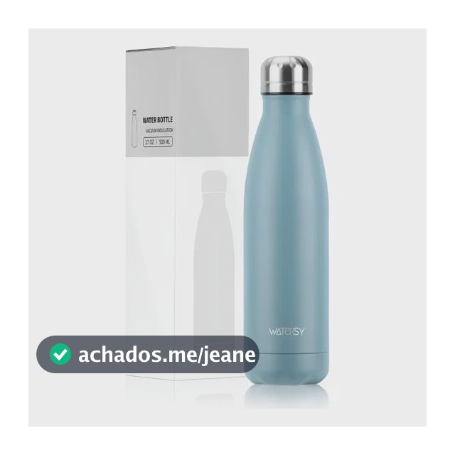 Garrafa Térmica Inox 500ml Para Bebida Fria E Quente