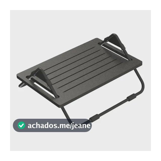 Apoio Com Regulagem De Inclinação Para Os Pés Multivisão