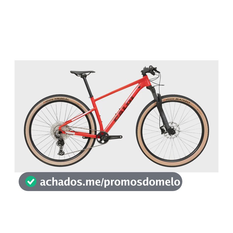 Bicicleta Caloi Explorer Evo Sl Aro 29 Deore 12v 2025 Vermelho M