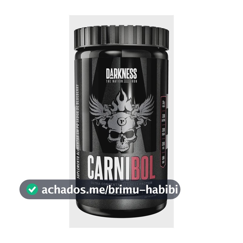 Proteína Darkness Carnibol Beef em pó sabor Blueberry x 900g