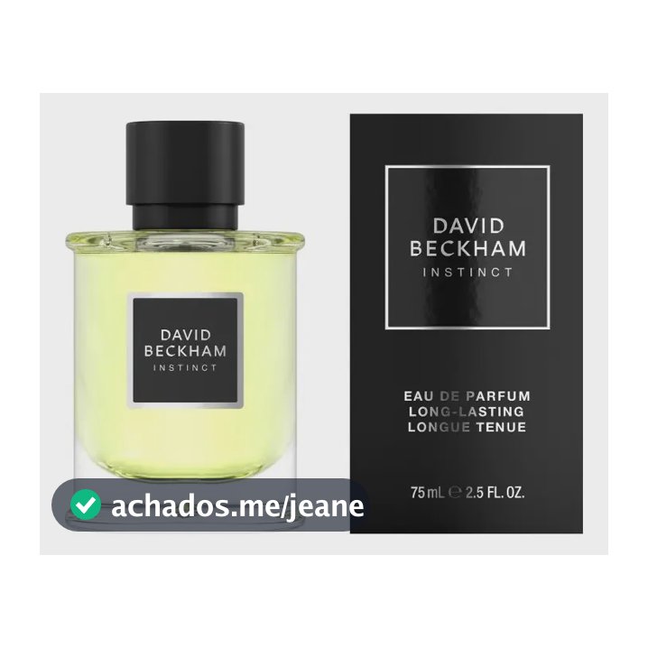 Perfume David Beckham Instinct Eau De Parfum Masculino 75ml