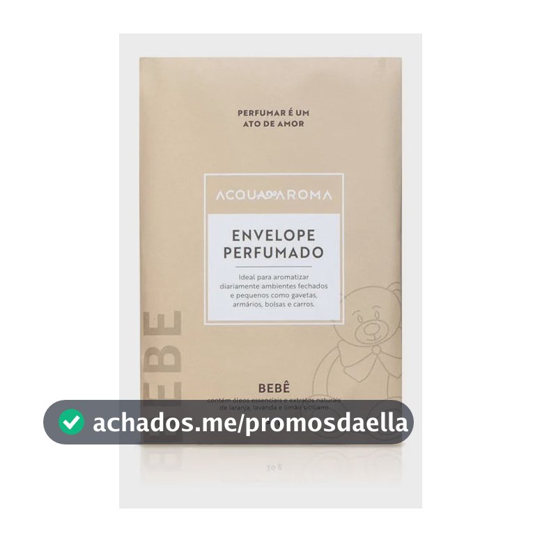 Envelope Perfumado Bebê 36g Bebê