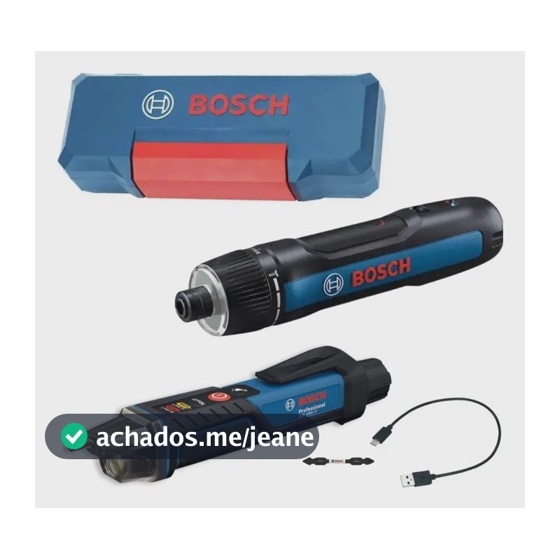 Parafusadeira 3,6v Com Detector De Tensão Gvd 1000-17 Bosch