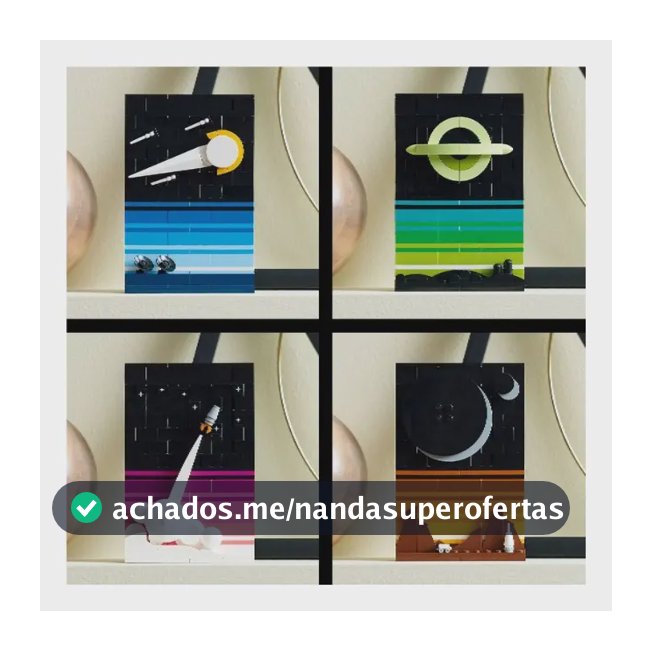 Lego Ideas 21340 - Contos Da Era Espacial Quantidade De Peças 688