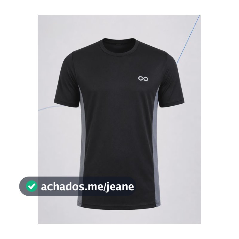 Camiseta Masculina Premium Performance Academia Fitness Preto Abstrato G