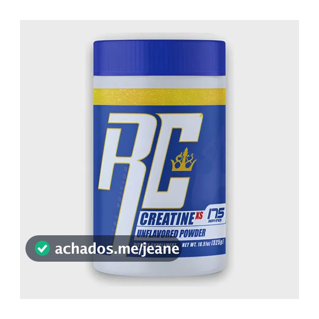 Creatina Monohidratada 100% Pura Ronnie Coleman Sem Sabor 525g
