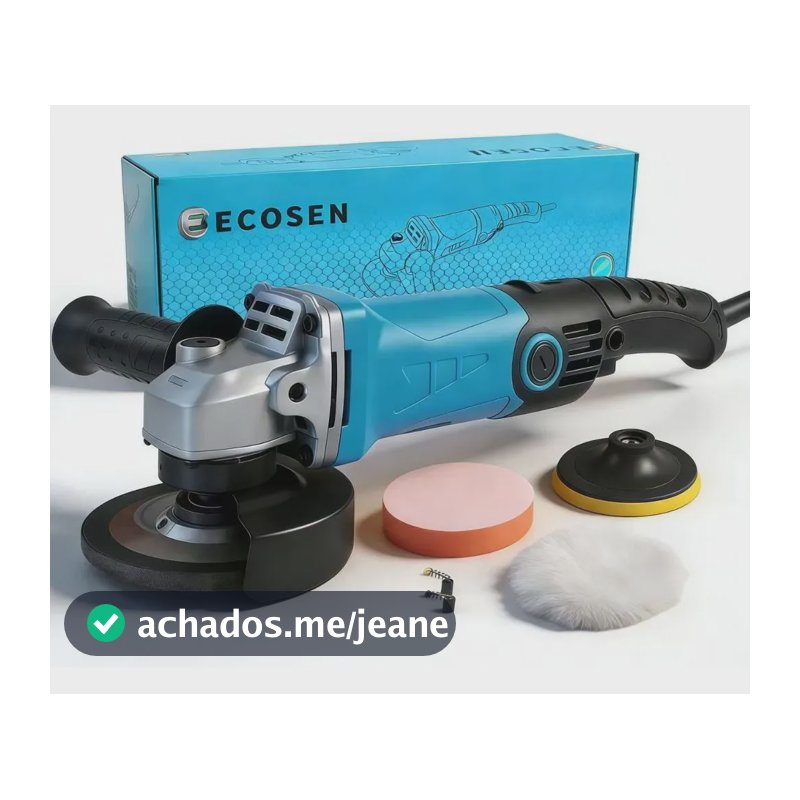Politriz Lixadeira Esmerilhadeira 6 Velocidades 1150w Azul 220v