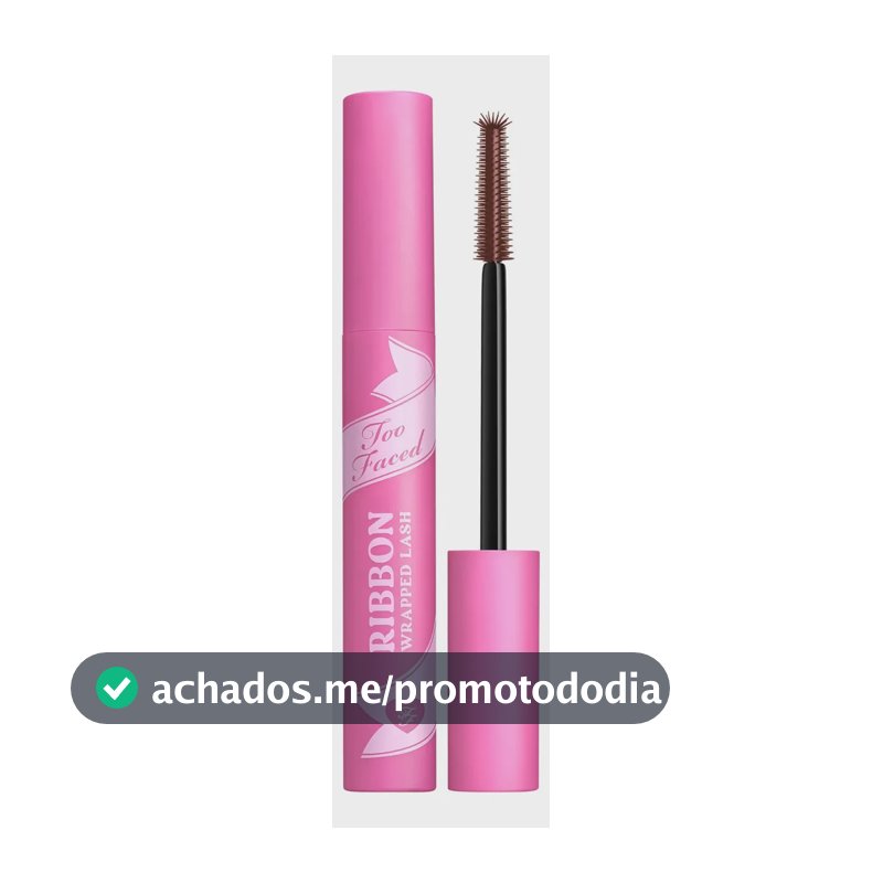 Máscara De Cílios Ribbon Wrapped Lash Chocolate Too Faced Chocolate