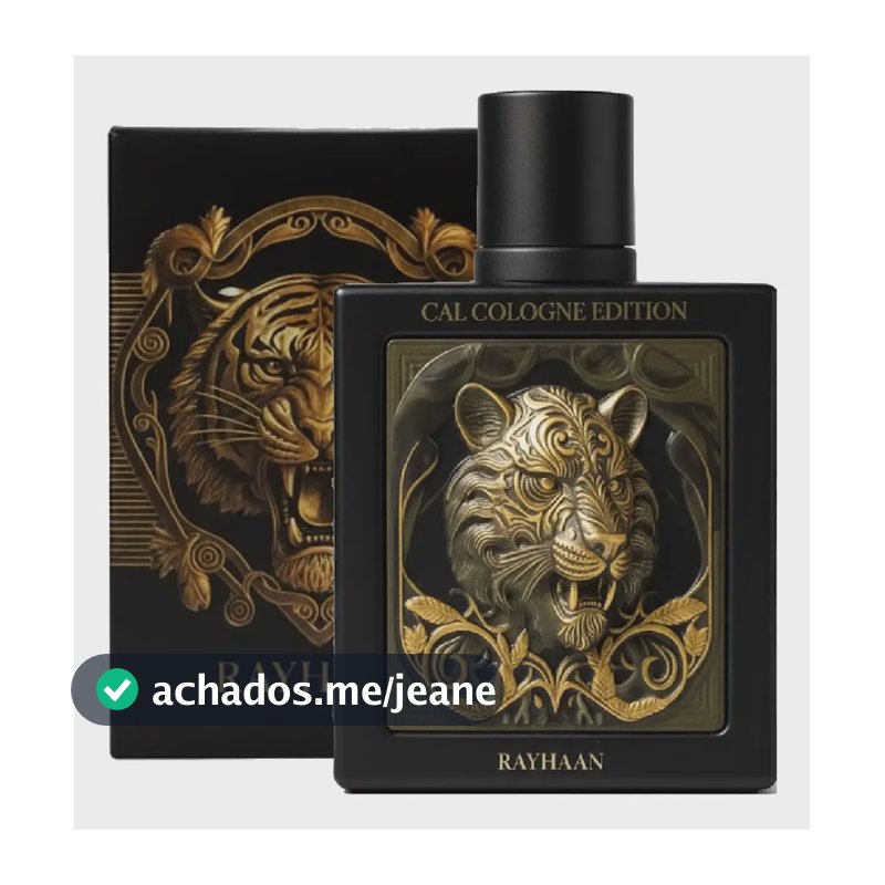 Perfume Masculino Rayhaan Tiger Edp Importado Elegante 100ml