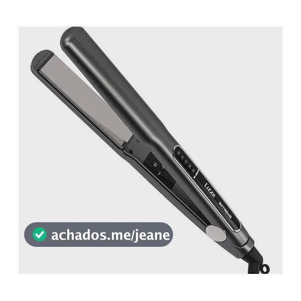 Prancha Alisadora Lizze Extreme Profissional de Titânio com 250°C