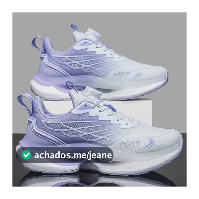 Tênis Feminino Respirável De Corrida Com Sola Macia