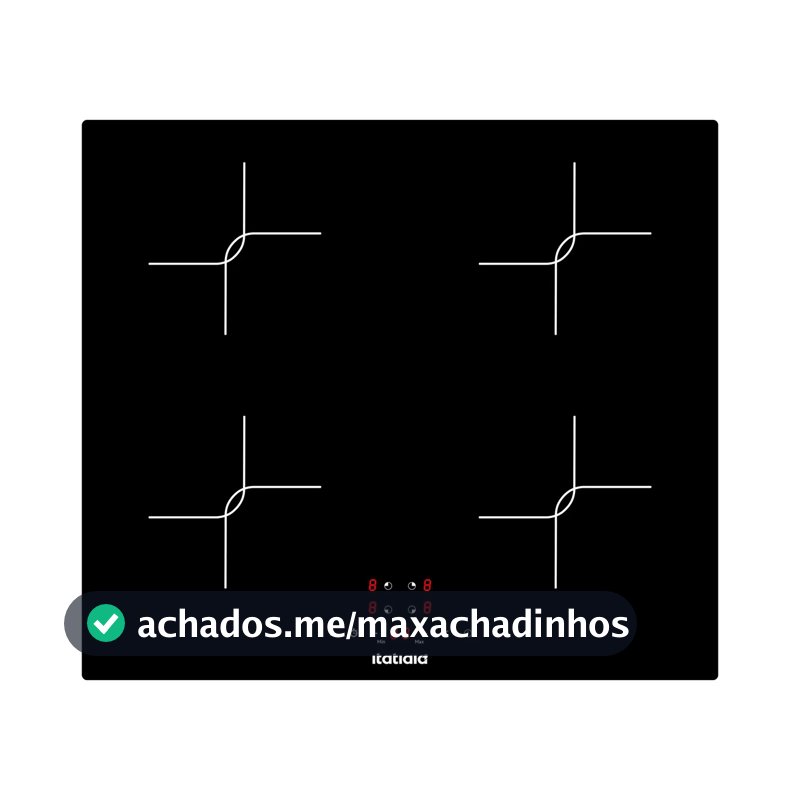 Cooktop de Indução Itatiaia Master 4Q 220V - Preto