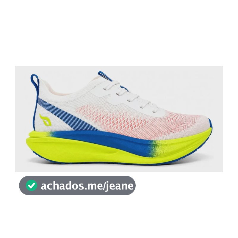 Tênis Corrida Feminino Torx Branco Branco Lisa 36 Br