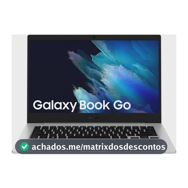 Notebook Samsung Galaxy Book Go, Windows 11 Home, Snapdragon® 7c, 4gb, 128gb Ufs, 14'' Full Hd Led, 1.38kg Com Copilot Integrado