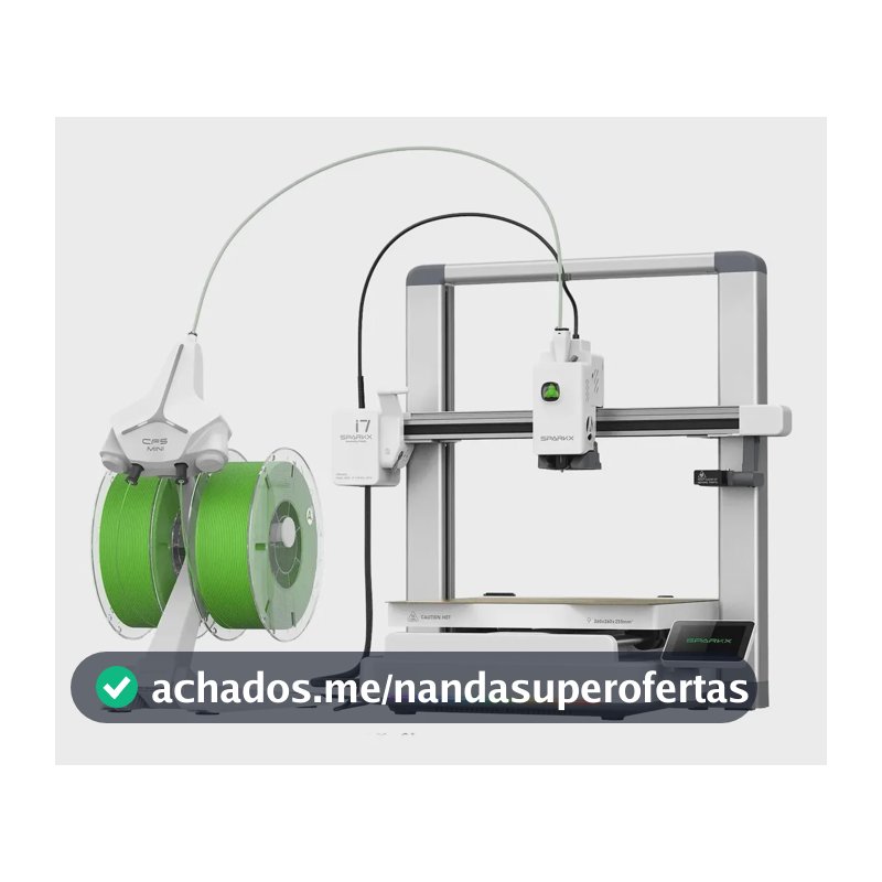 Impressora 3D branca de preenchimento automático Sparkx I7