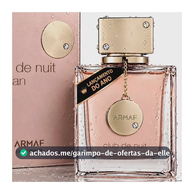 Perfume Arabe Armaf Club De Nuit Woman 105ml Edp Feminino