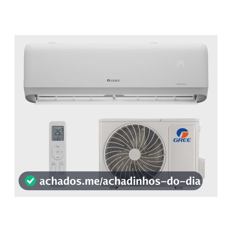 Ar Condicionado Split Hw Gree G-side 9000 Btus Frio 220v Branca 220v