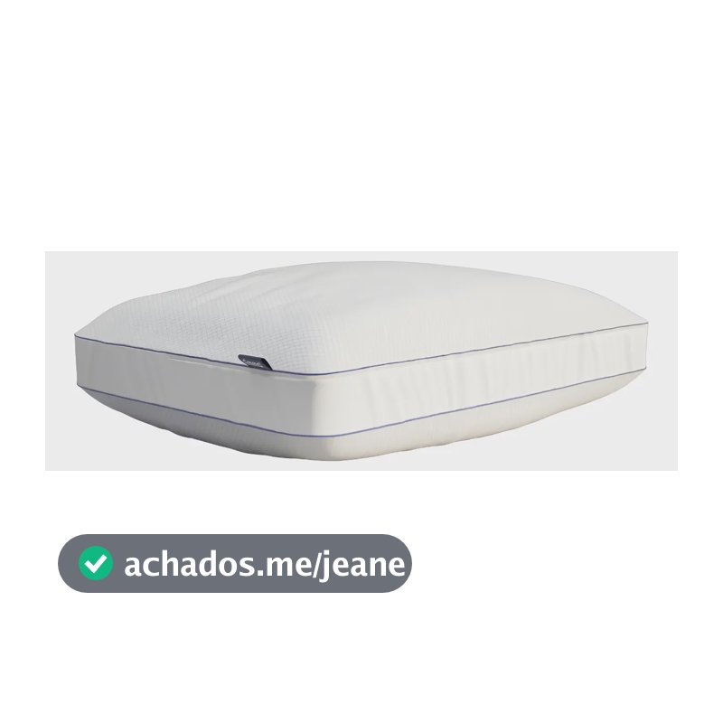 Travesseiro Antiestresse 50x70 Cm Cor Branco