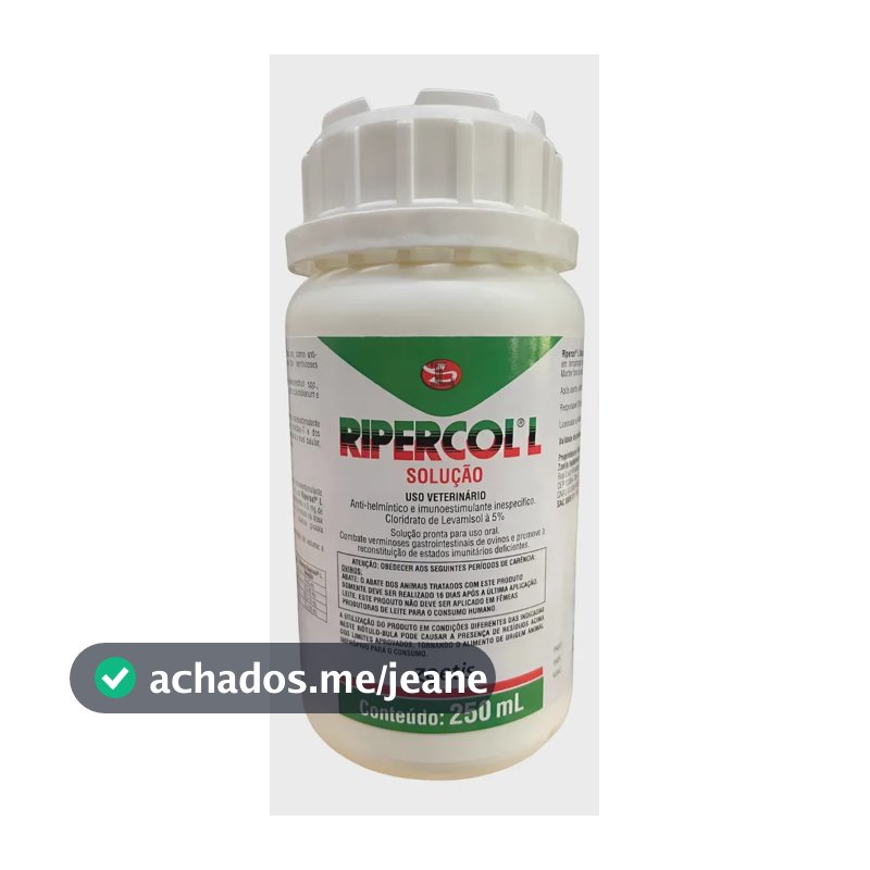 Ripercol Oral 5% 250ml Vermífugo - Zoetis
