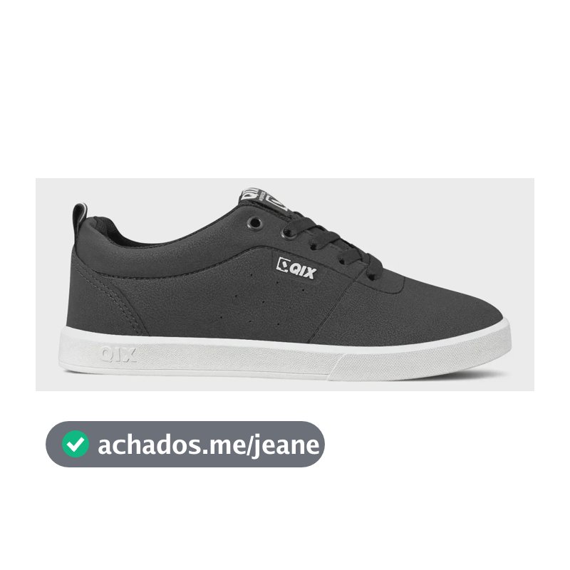 Tênis Qix Fly Original - Masc/fen - Todas As Cores + Nf Preto/branco 42 Br