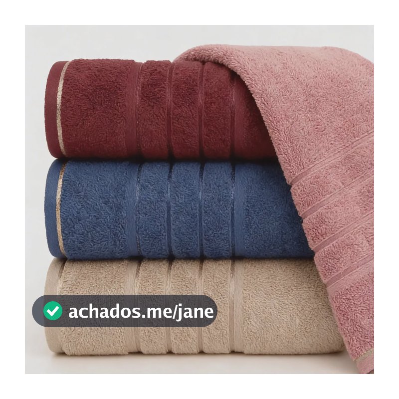 Kit 3 Toalhas De Banho Gigante Luxo 70x1,40 Grossa Atacado Multicolorido