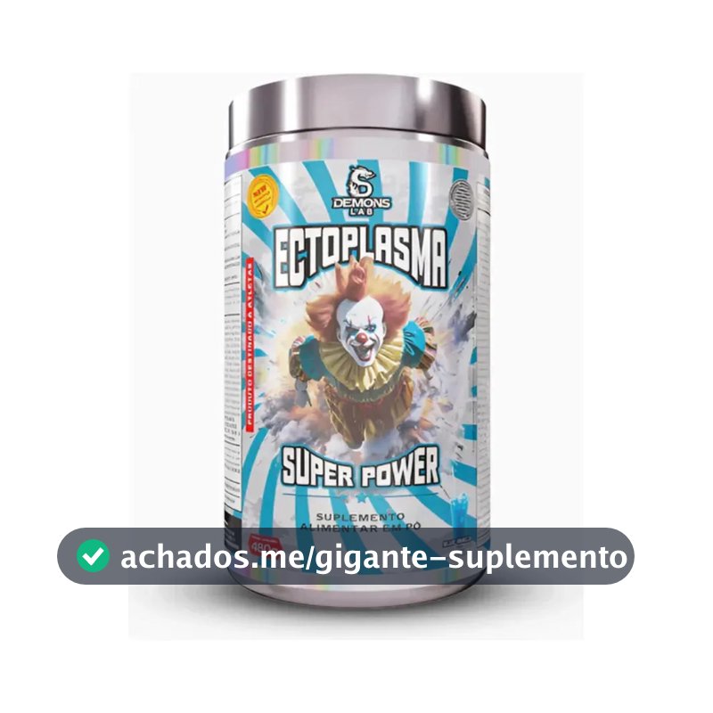 Suplemento em pó Demons Lab Pré treino sabor Blue Vanilla