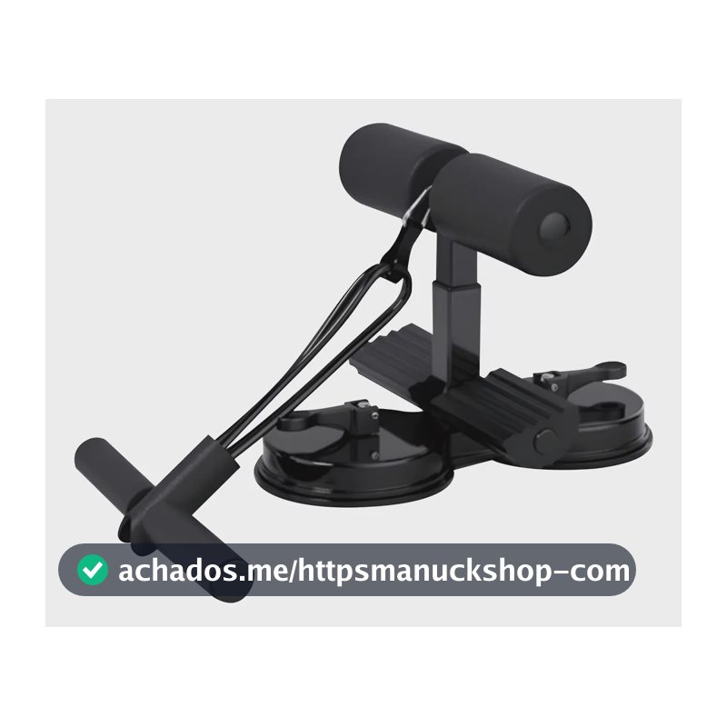 Aparelho Abdominal Suporte Pé Exercicios Academia Abdominal Preto
