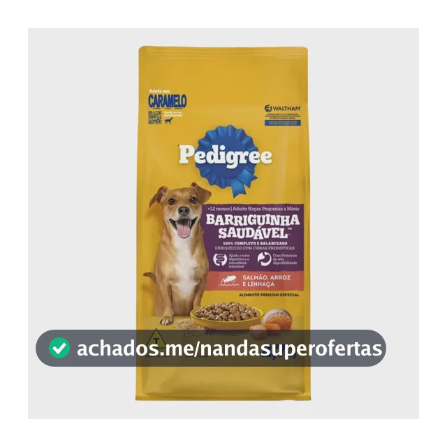 Ração Pedigree Barriguinha Saudável Cão Adulto 2,7kg