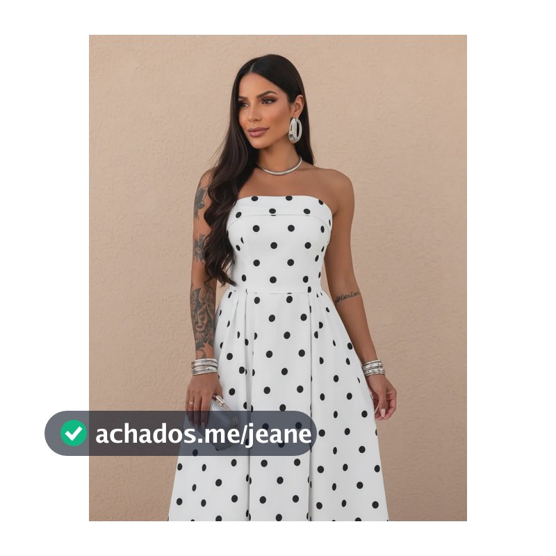 Vestido Feminino Longo Bolinha Feminino Poá Laço Branco Geométrico M