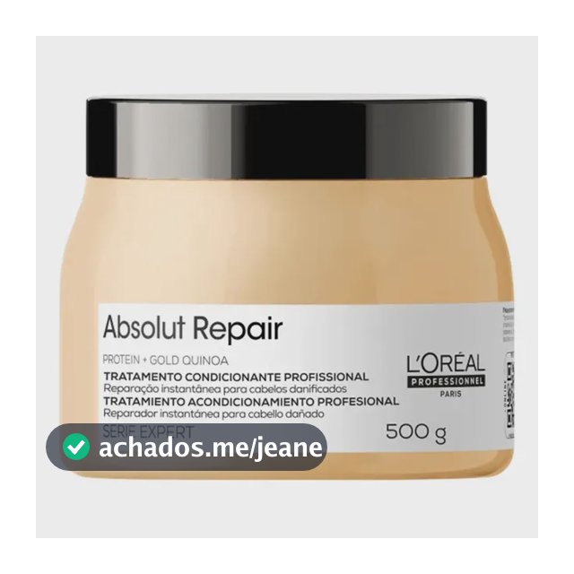 Absolut Repair Gold Quinoa Máscara 500g - L'oréal
