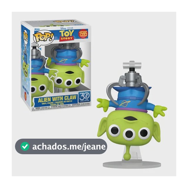 Boneco Funko Pop! Disney Toy Story 30 Anos - E.t. Com Garra