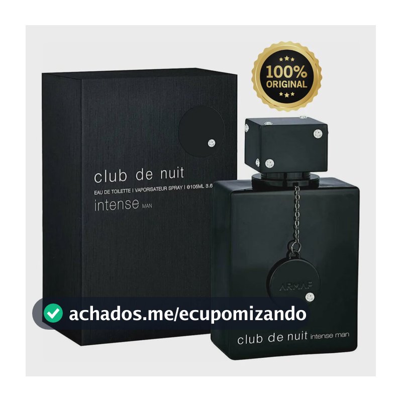 Perfume Club De Nuit Intense Da Armaf Edt 105ml Masculino