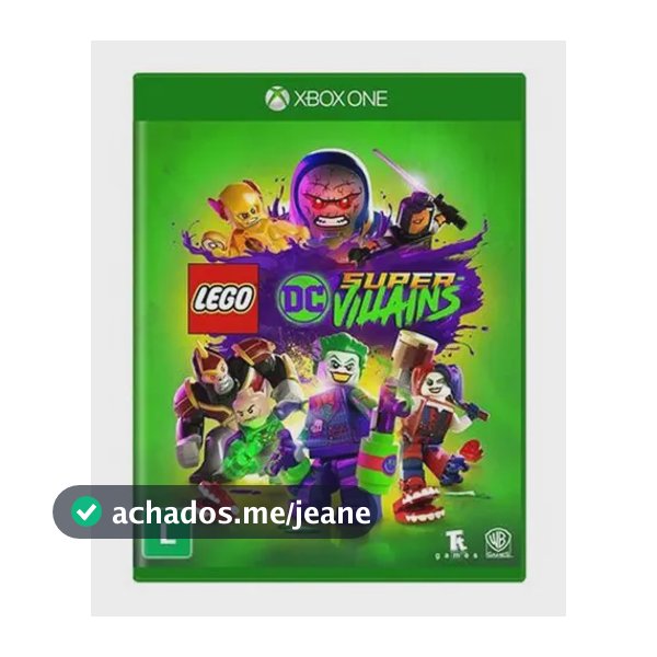 Jogo LEGO DC Super Villains Xbox One Física Aventura Multijogador