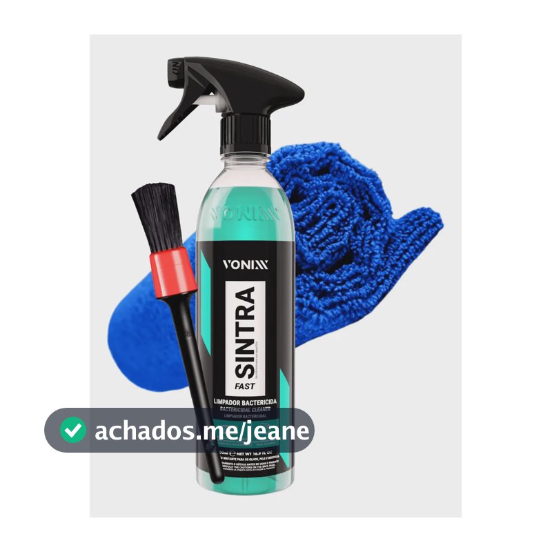 Limpador Multiuso Sintra Fast Vonixx Para Automóveis 500ml