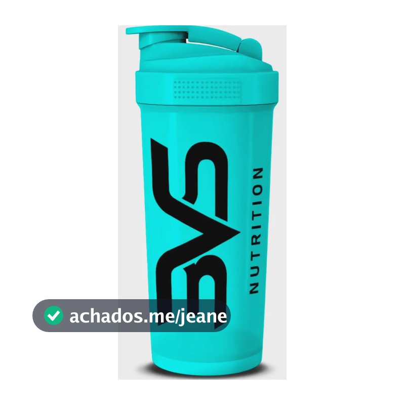Coqueteleira / Shaker Verde Tiffany - Academia 600ml - 3vs Nutrition
