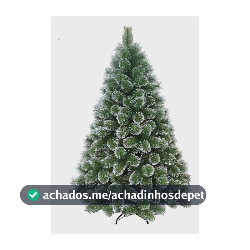 Árvore De Natal Pinheiro Neve 1,80m 360 Galhos Pom Pom Verde Com Pontas Nevada Grande Pinheiro Toque De Neve Cheia Luxo LuvinCo