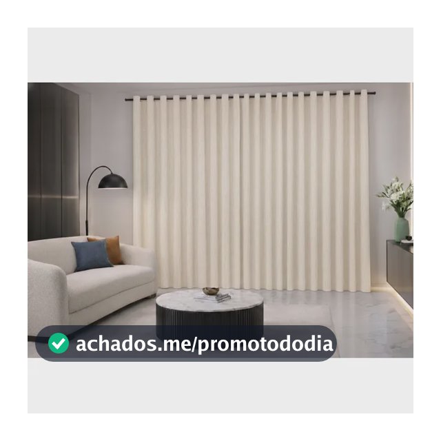 Cortina Tecido Oxford Grosso 3 Metros X 2,50 Largura Premium