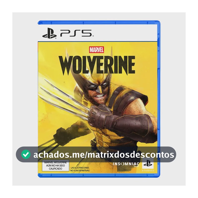 Marvel's Wolverine Playstation 5 (físico)