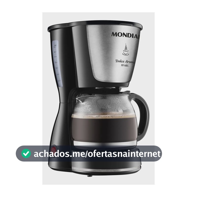 Cafeteira Dolce Arome Mondial 550W - C-30 18X