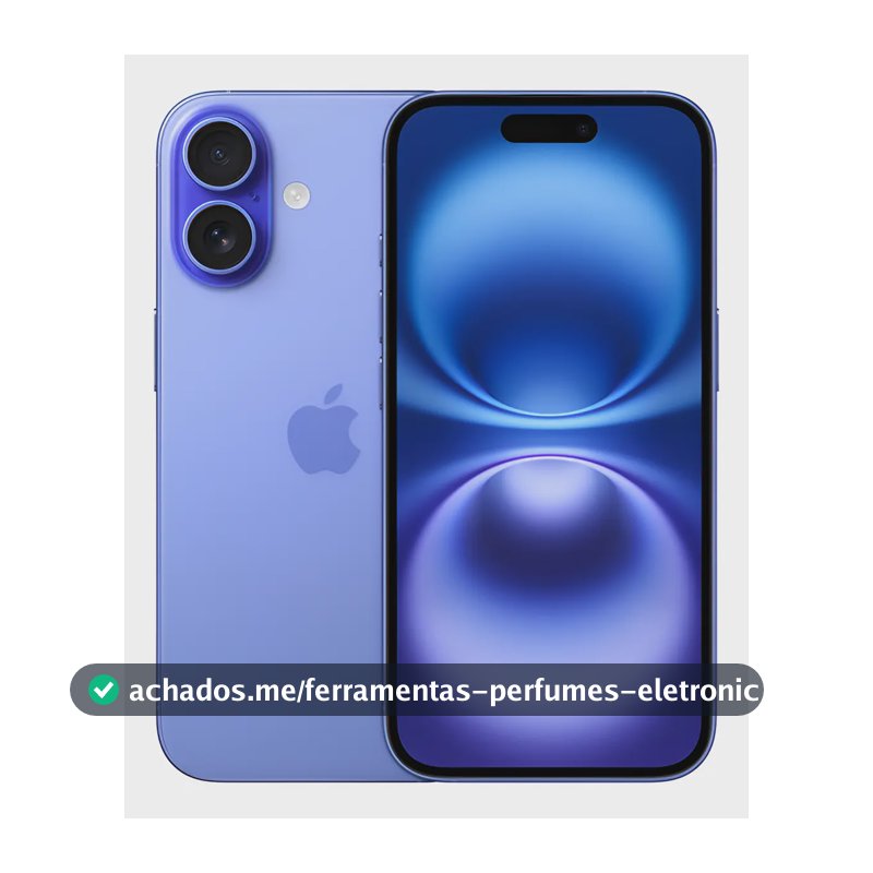 Apple iPhone 16 (128 GB) - Ultramarine - Distribuidor Autorizado