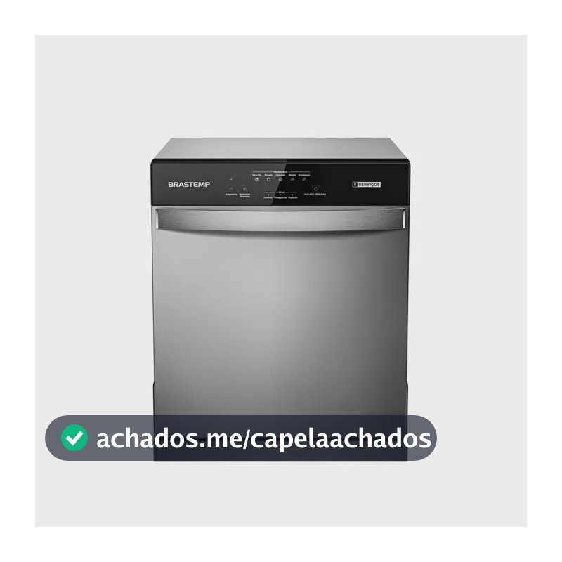 Lava-Louças Brastemp 8 Serviços Inox - BLF08BS