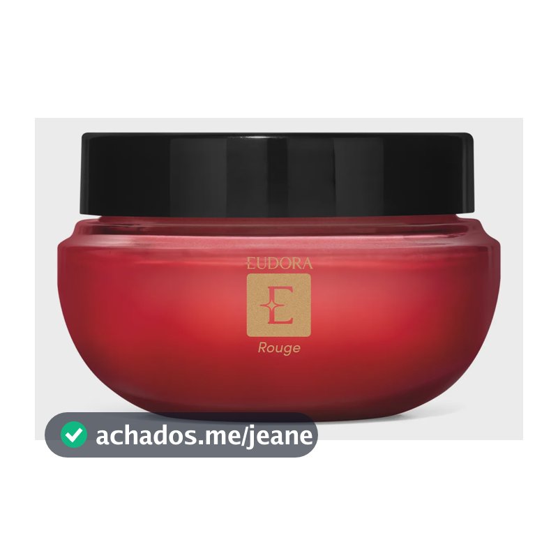Creme Hidratante Desodorante Corporal Eudora Rouge 250g