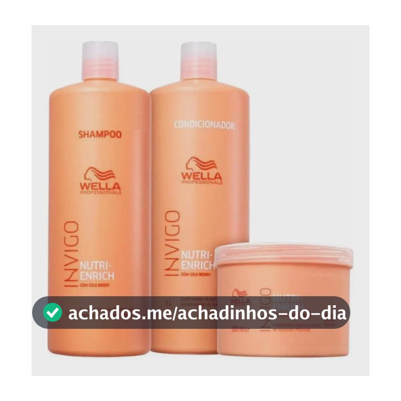 Kit Wella Profissionals Invigo Nutri Enrich (3 Produtos)